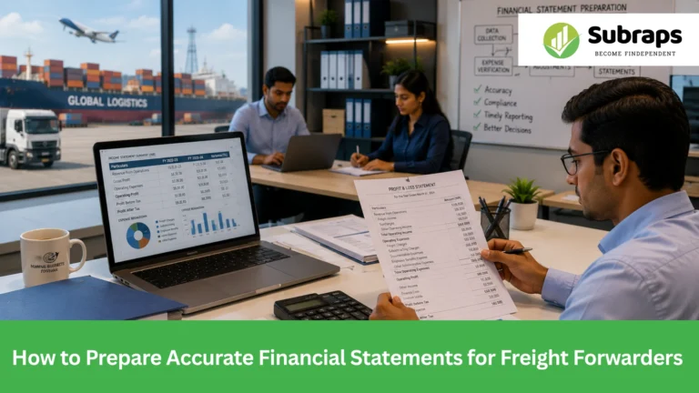 How to Prepare Accurate Financial Statements for Freight Forwarders