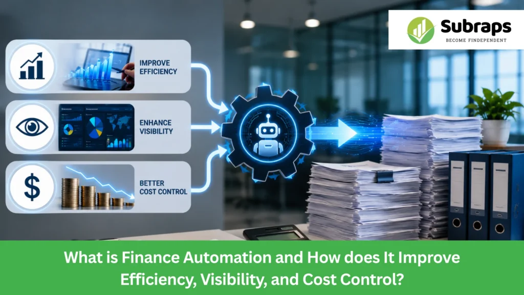 What is Finance Automation and How does It Improve Efficiency, Visibility, and Cost Control_