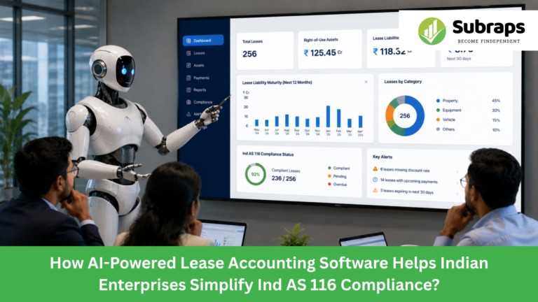 How AI-Powered Lease Accounting Software Helps Indian Enterprises Simplify Ind AS 116 Compliance?