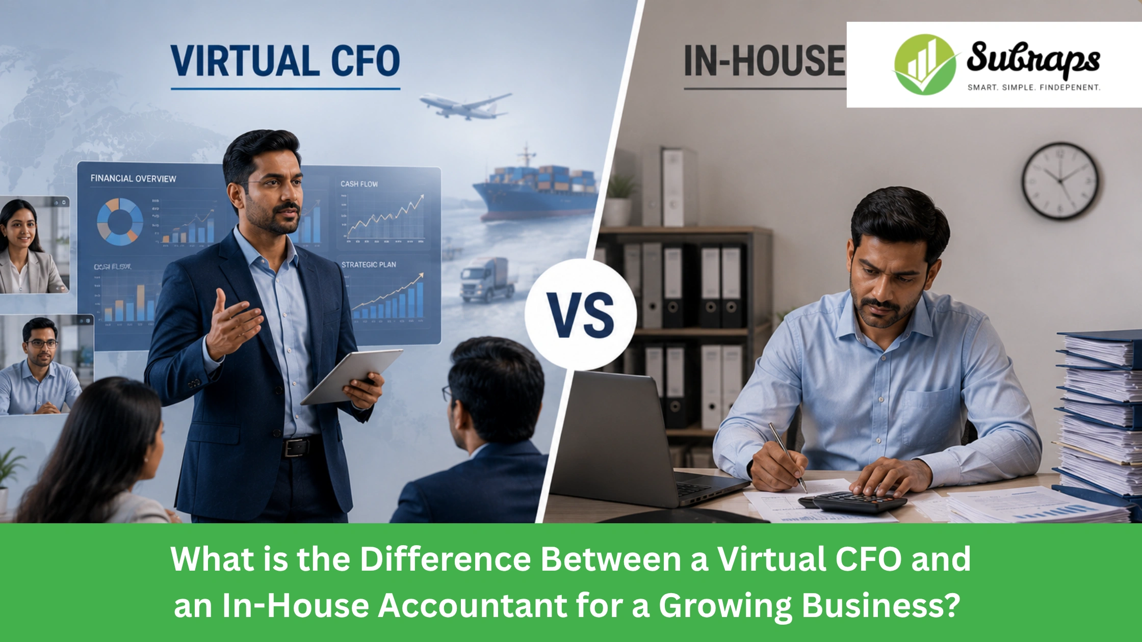 What is the Difference Between a Virtual CFO and an In-House Accountant for a Growing Business 