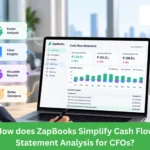 How does ZapBooks Simplify Cash Flow Statement Analysis for CFOs?