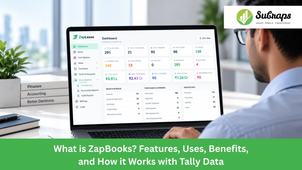 ZapBooks Features And Benefits